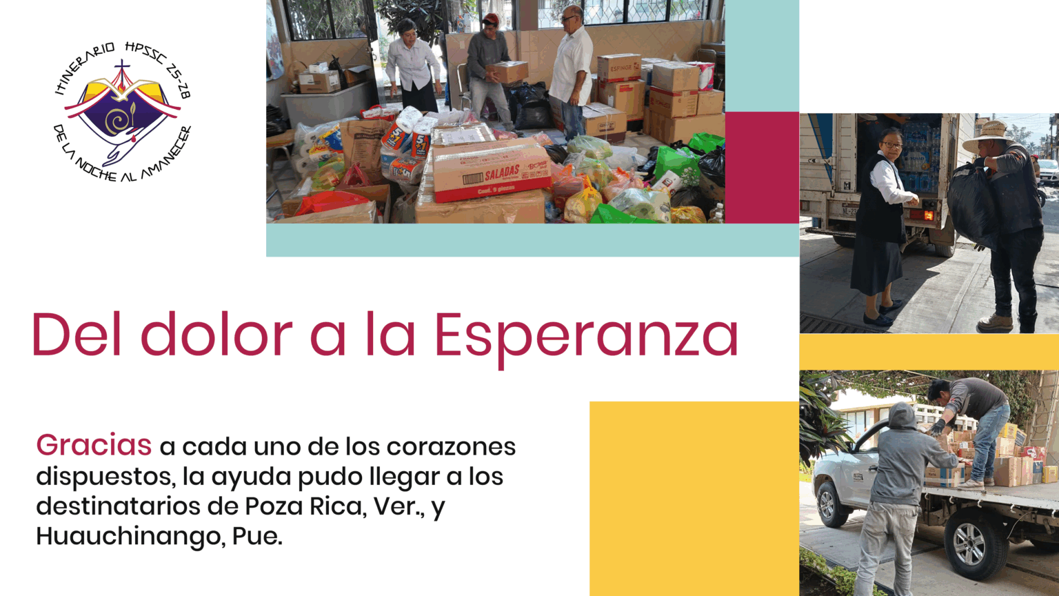 Campaña solidaridad - Agradecimiento -